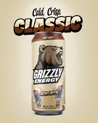 Grizzly Energy Drinks (Root Beer)