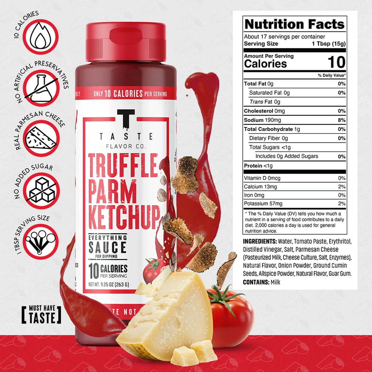 Taste Flavor co. (Truffle Parm Ketchup)