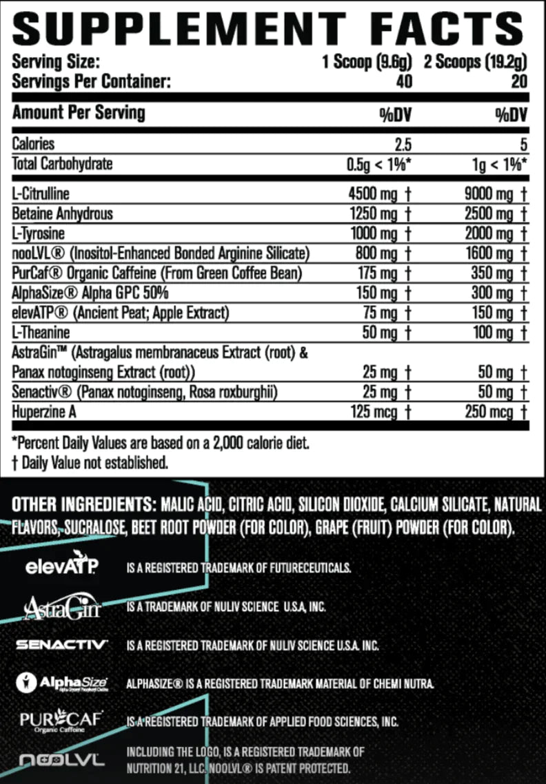 Load image into Gallery viewer, Jacked Factory NitroSurge MAX Pre Workout 40 Servings (Cherry Bomb)