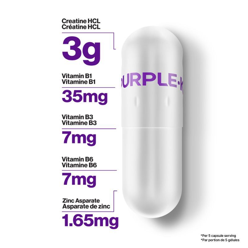 PURPLE-K Creatine HCL (150 capsule)