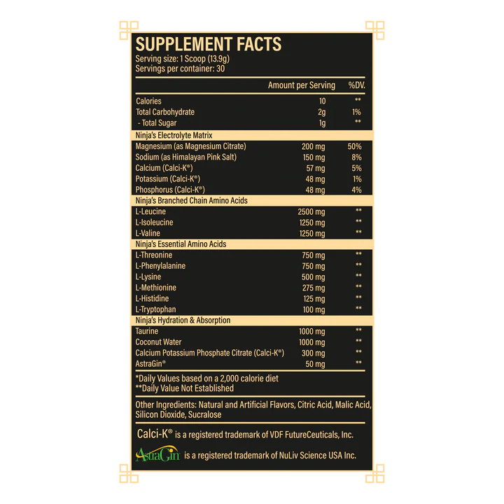 Ninja Recovery BCAA/EAA 30 Servings (Strawberry Watermelon)