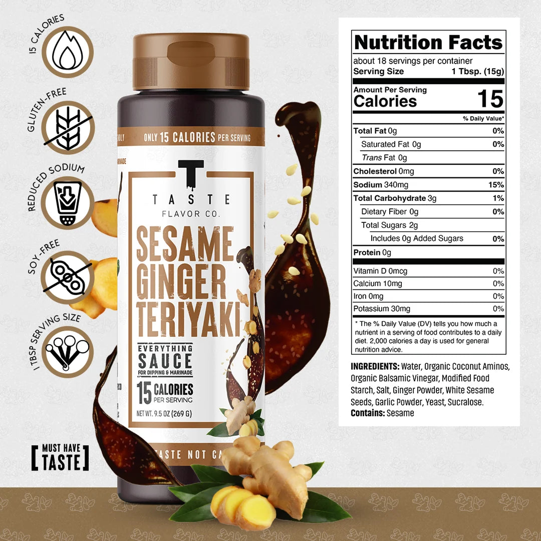 Taste Flavor co. (Sesame Ginger Teriyaki)