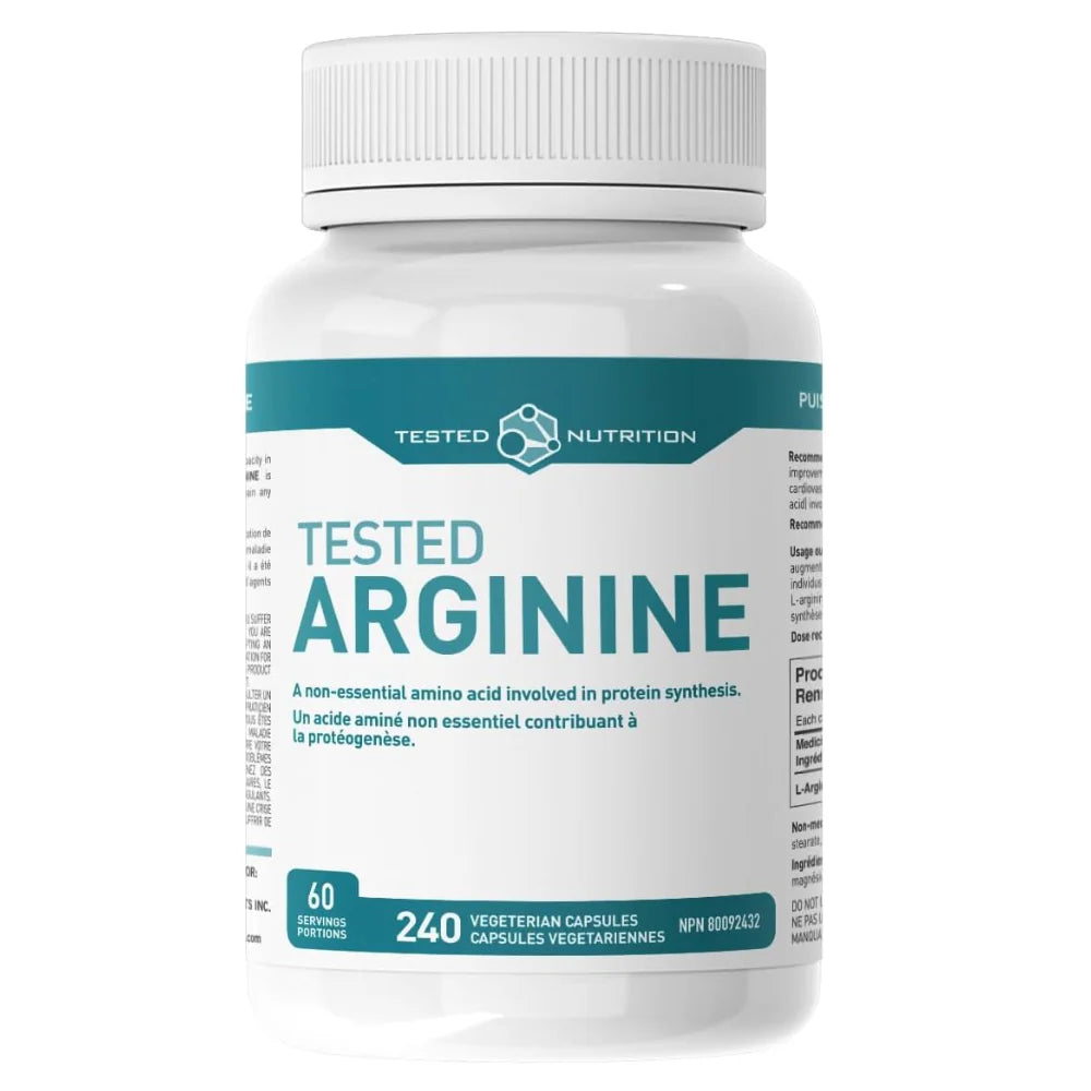 Tested Nutrition Arginine (240 Caps)