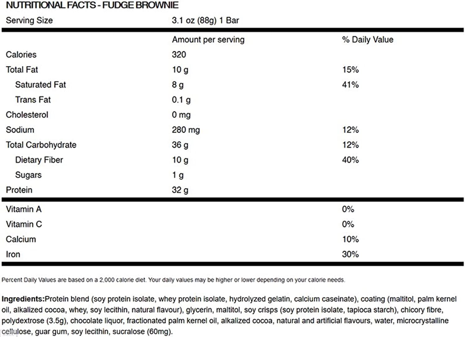 Box of BioX Protein 32 Bar Peanut Crunch