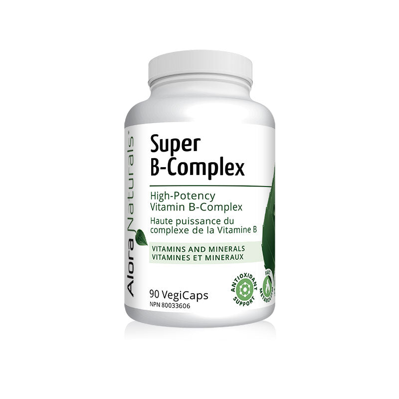 Load image into Gallery viewer, Alora Naturals Super B Complex 447mg (90 Caps)