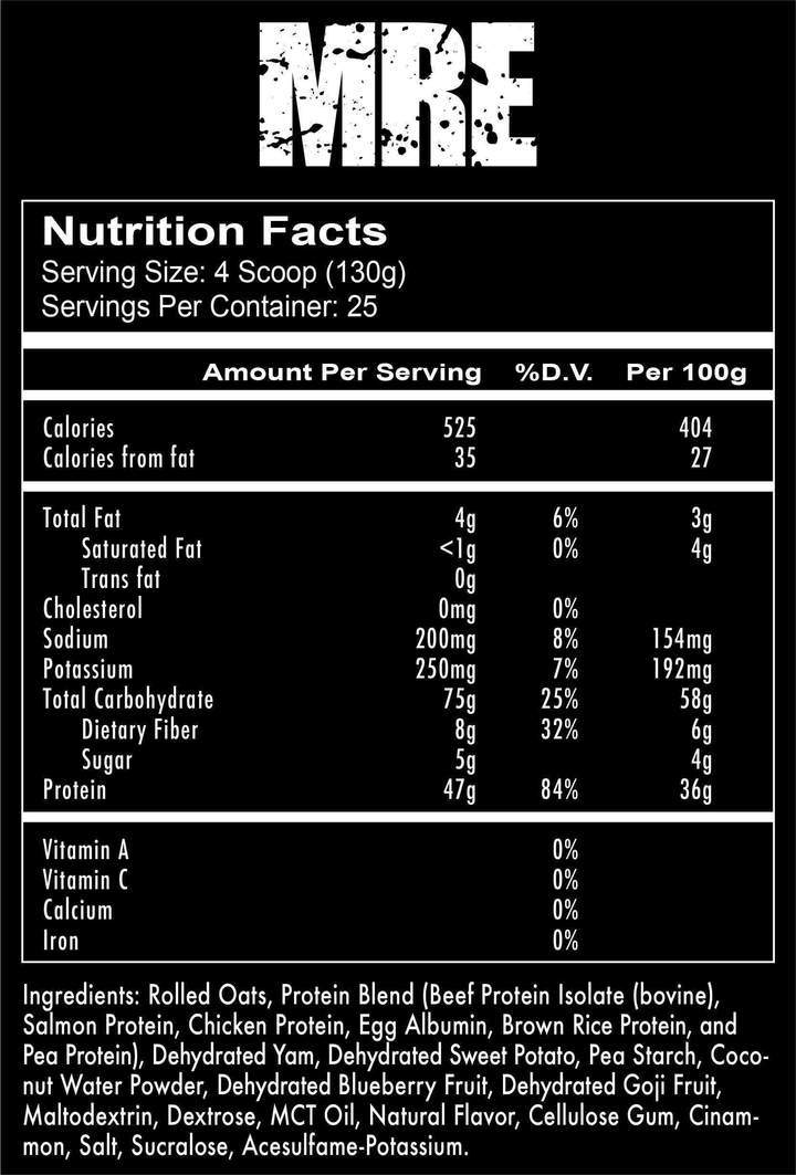 Load image into Gallery viewer, MRE 7.15lbs 25 Servings (Oatmeal Chocolate Chip)