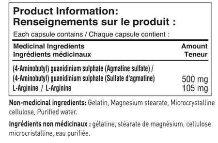 Tested Nutrition Agmatine (120 Caps)