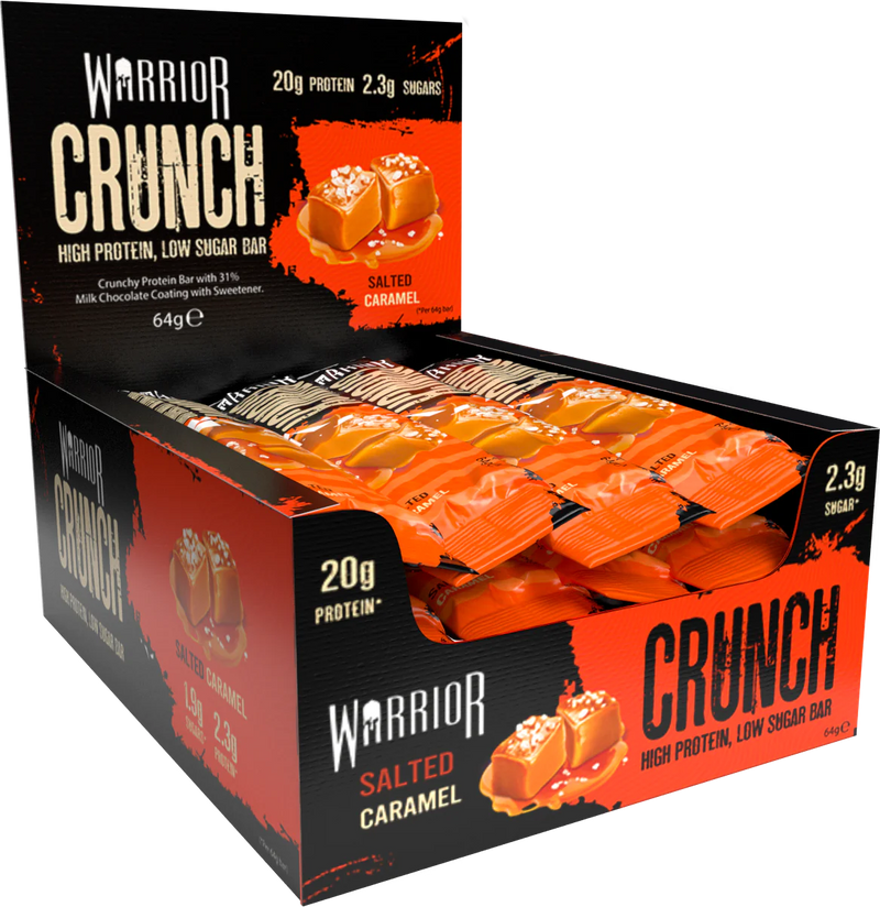 Load image into Gallery viewer, Box of Warrior Crunch Protein Bar (Salted Caramel)