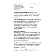 Metagenics Omega Genics EPA-DHA 500 (120 Softgels)