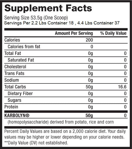 EFX Karbolyn Fuel 4lbs (Strawberry)