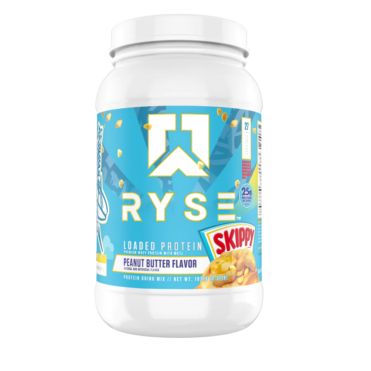 Ryse Skippy Peanut Butter Flavour Loaded Protein 27 Servings