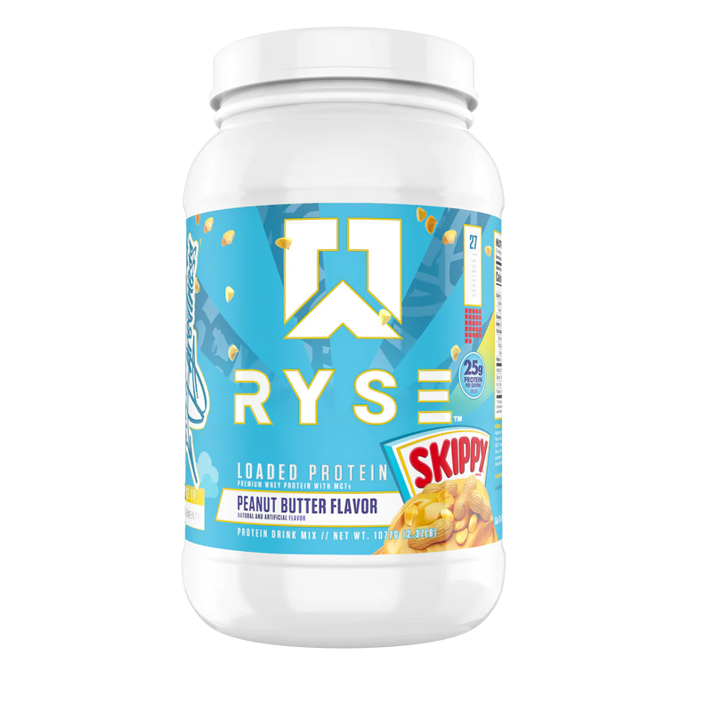 Load image into Gallery viewer, Ryse Skippy Peanut Butter Flavour Loaded Protein 27 Servings
