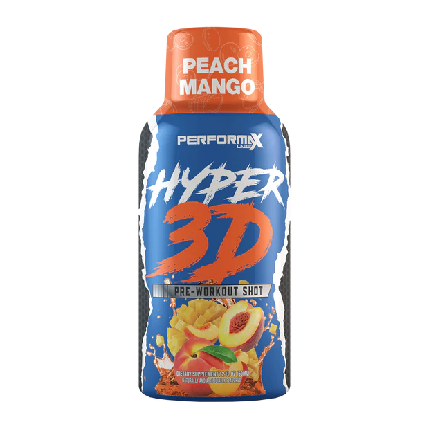 Load image into Gallery viewer, Performax Hyper 3D Pre-Workout Shot (Peach Mango)
