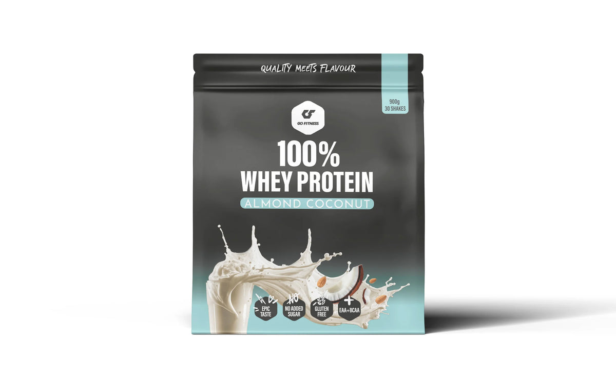 Go Fitness 100% Whey Protein - 900g (Almond Coconut)