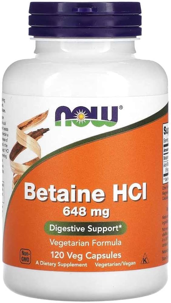 NOW Betaine HCI (120 Caps)