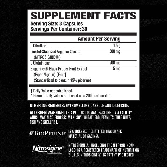 Jacked Factory N.O. XT Nitric Oxide Booster (90 Caps)