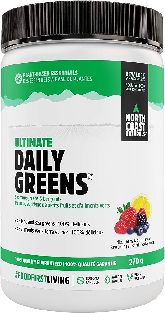 North Coast Naturals Ultimate Daily Greens Mixed (Berry & Citrus)