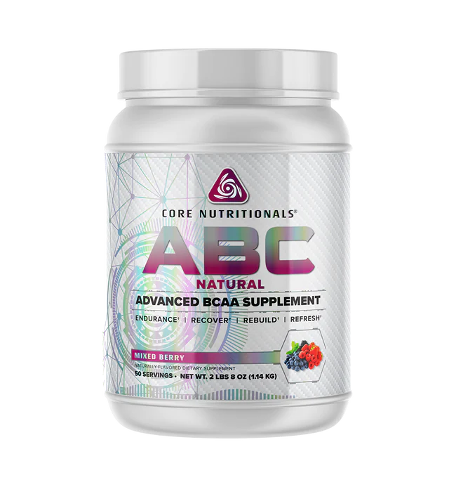 Core Nutritionals ABC Advanced BCAA Supplement 2lbs (Mixed Berry)