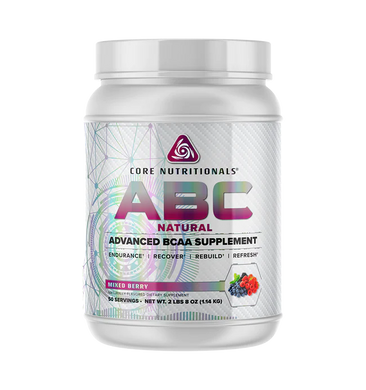 Core Nutritionals ABC Advanced BCAA Supplement 2lbs (Mixed Berry)