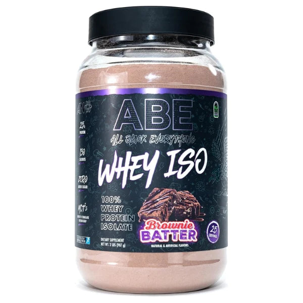 ABE Whey Iso Protein 2lbs (Brownie Batter)