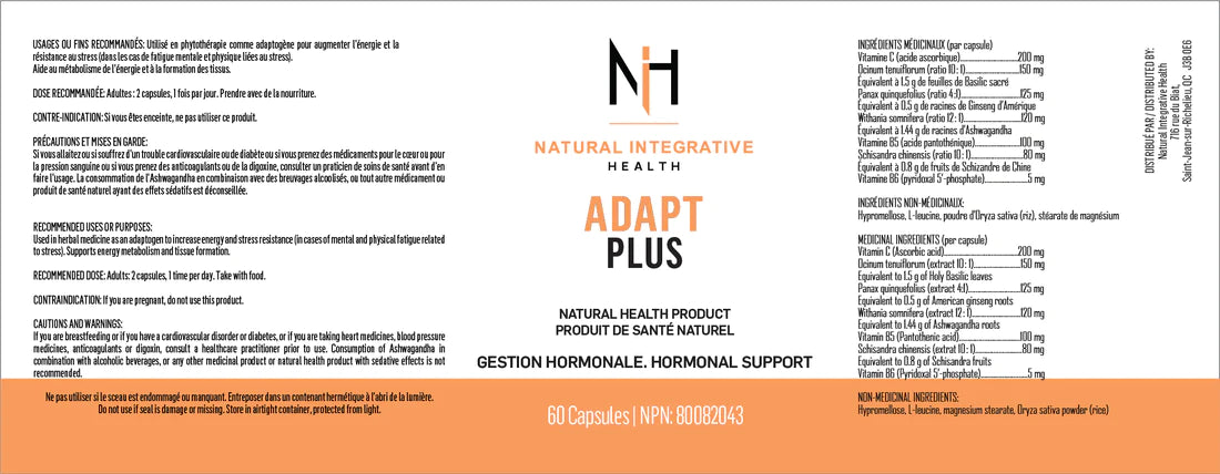 NIH Adapt Plus (Caps 60)