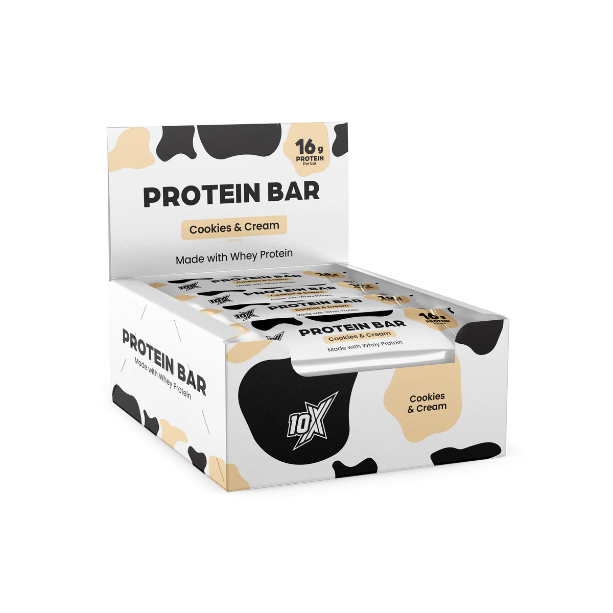 10X Athletic BOX of Protein Bar (Cookie & Cream)