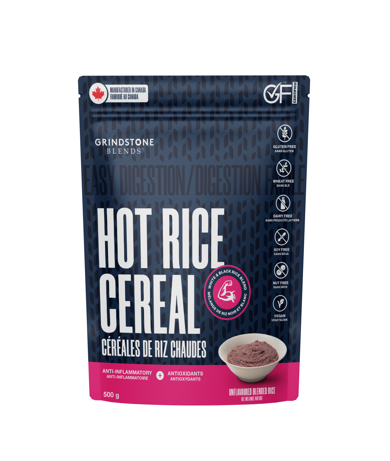 Grindstone Blends Hot Cereal (Blended Black & White Rice)