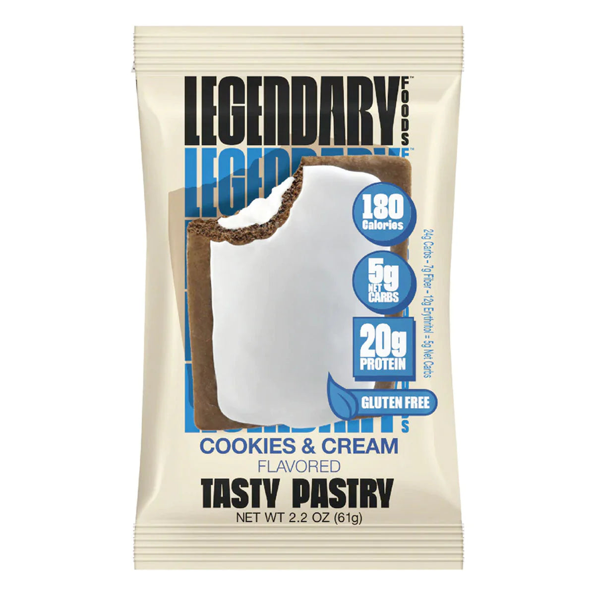 Legendary Foods Protein Pastry 1 Pack (Cookies & Cream)