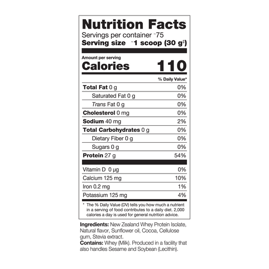 Perfect Sports DIESEL New Zealand Whey Protein Isolate 5lbs (Brown Sugar Bubble Tea)