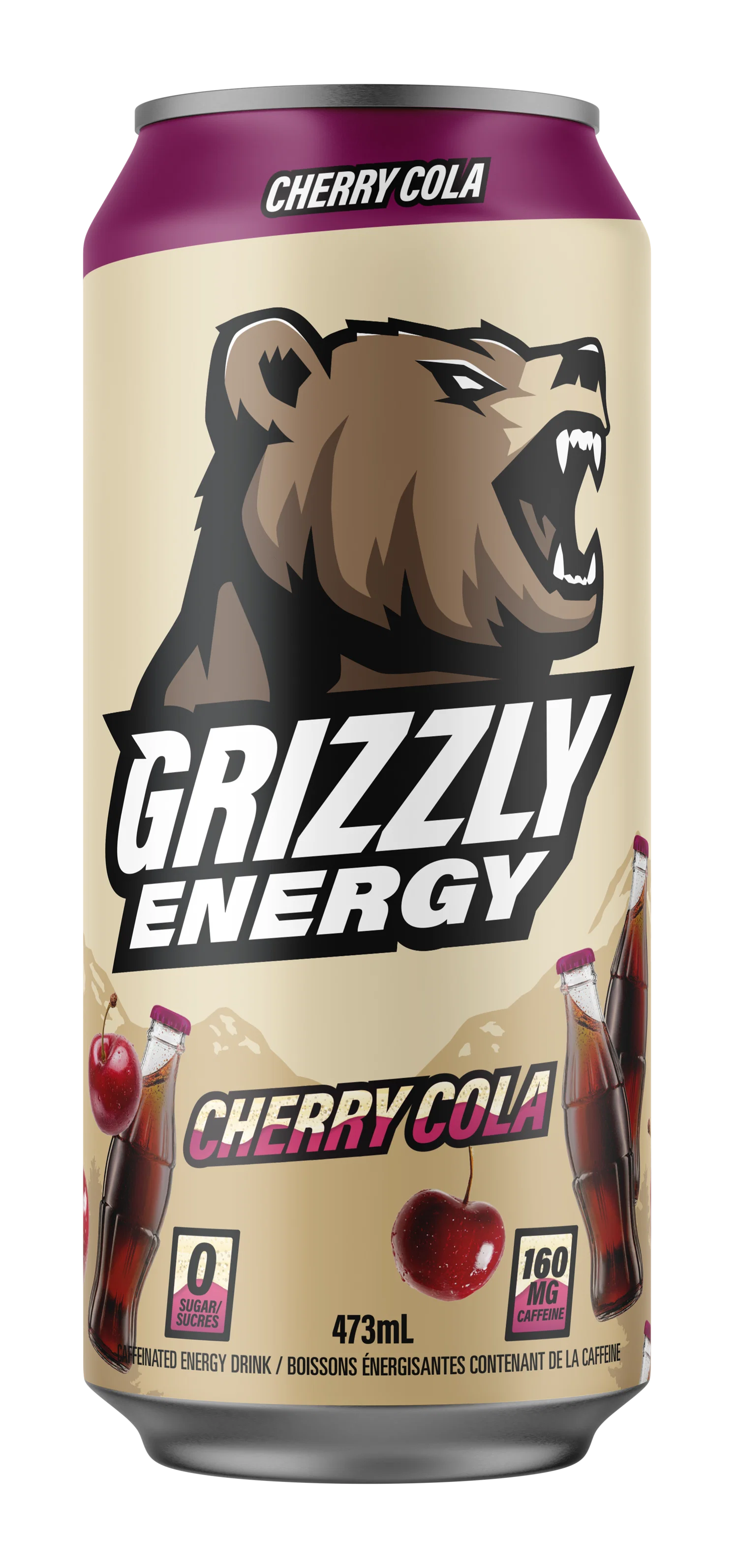 Grizzly Energy Drinks (Cherry Cola)