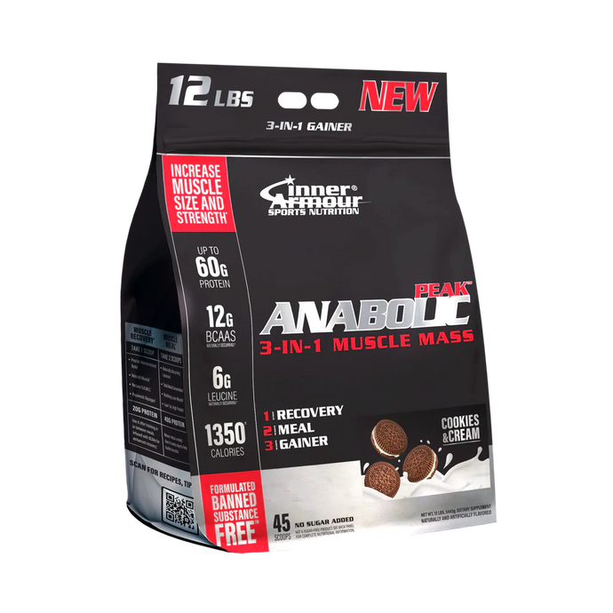 Inner Armour Anabolic Peak Weight Gainer 6lbs (Cookies & Cream)