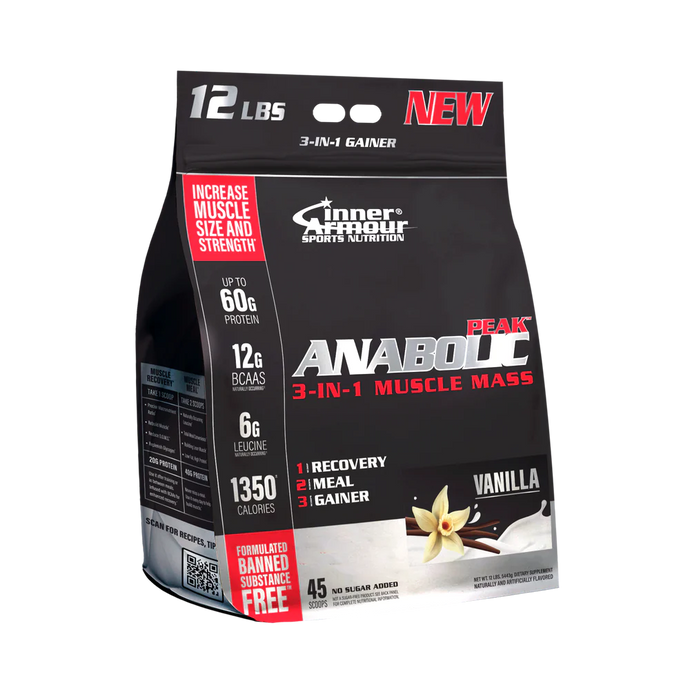 Inner Armour Anabolic Peak Weight Gainer 6lbs (Vanilla)
