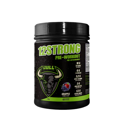 Bull Nutrition 12 Strong Pre-Workout (Grapple)