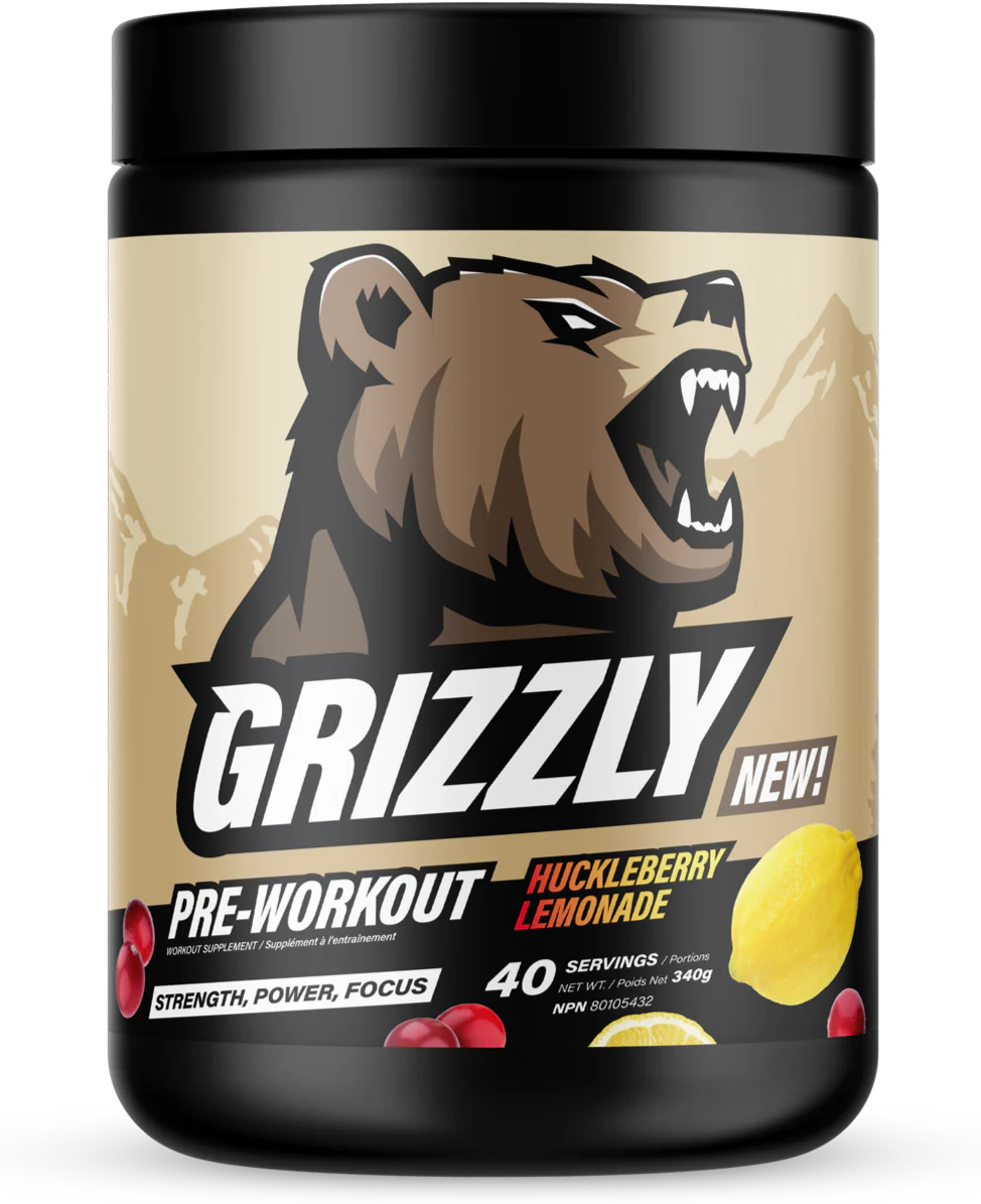 Grizzly Supplements Pre-Workout (Huckleberry Lemonade)