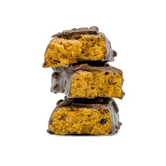 Box of Mountain Joe's Protein Bar (Chocolate Honeycomb)