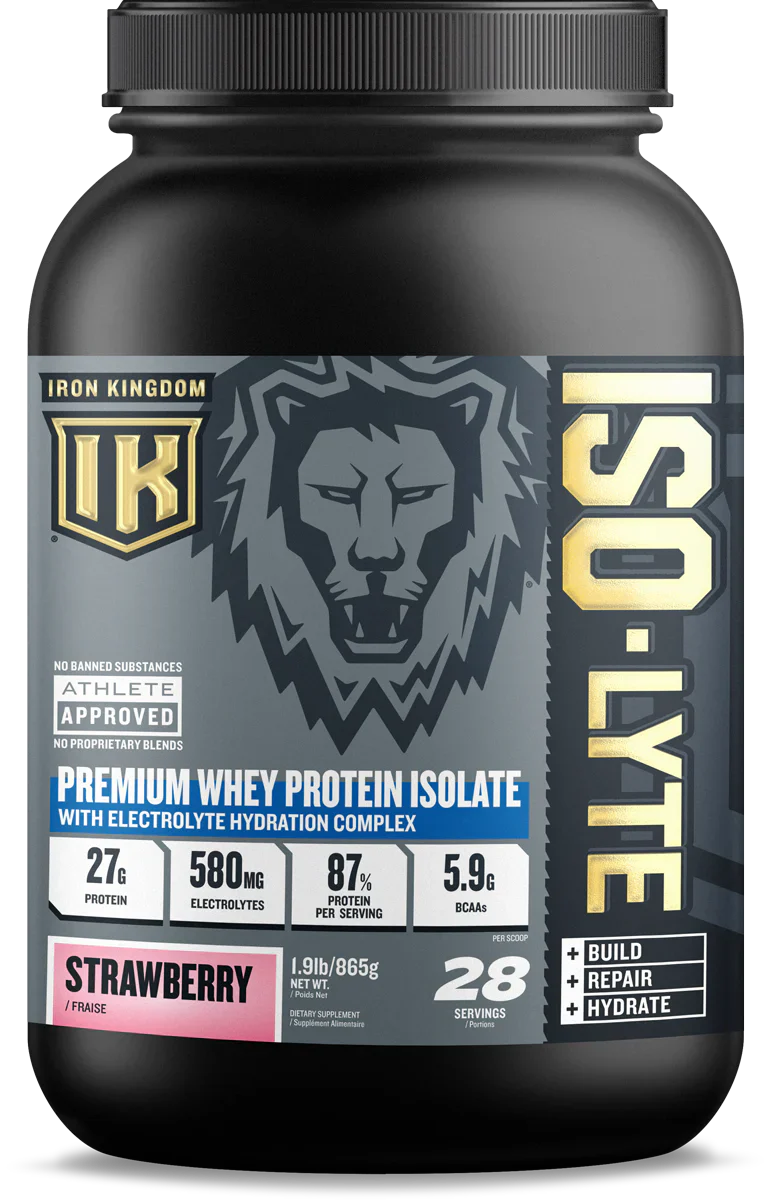 FREE GIFT | Iron Kingdom Iso-Lyte Protein (Strawberry)
