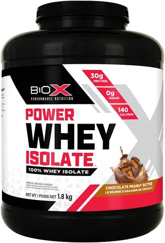 BioX Power Whey Isolate Protein 1.8kg (Chocolate Peanut Butter)