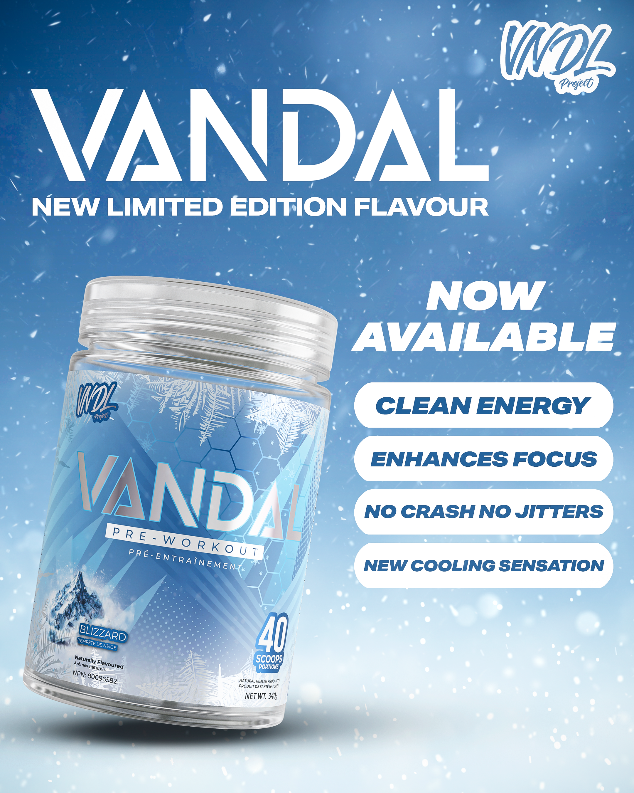 VANDAL PRE-WORKOUT (Blizzard)
