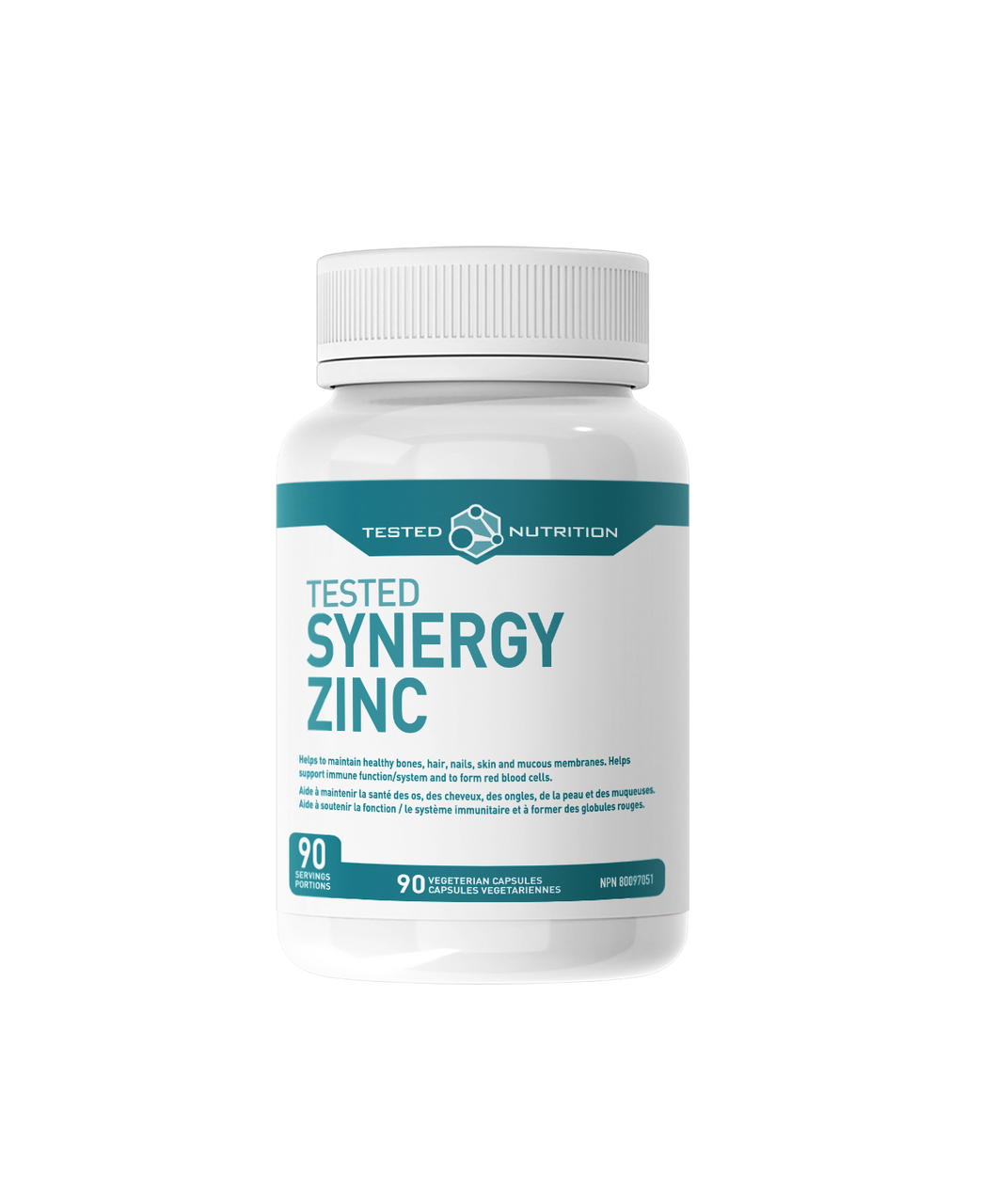 Tested Nutrition Synergy Zinc (90 Caps)