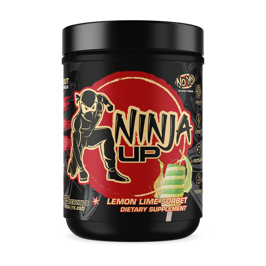Ninja Up Pre-Workout No-Yo (Lemon Lime Sorbet)