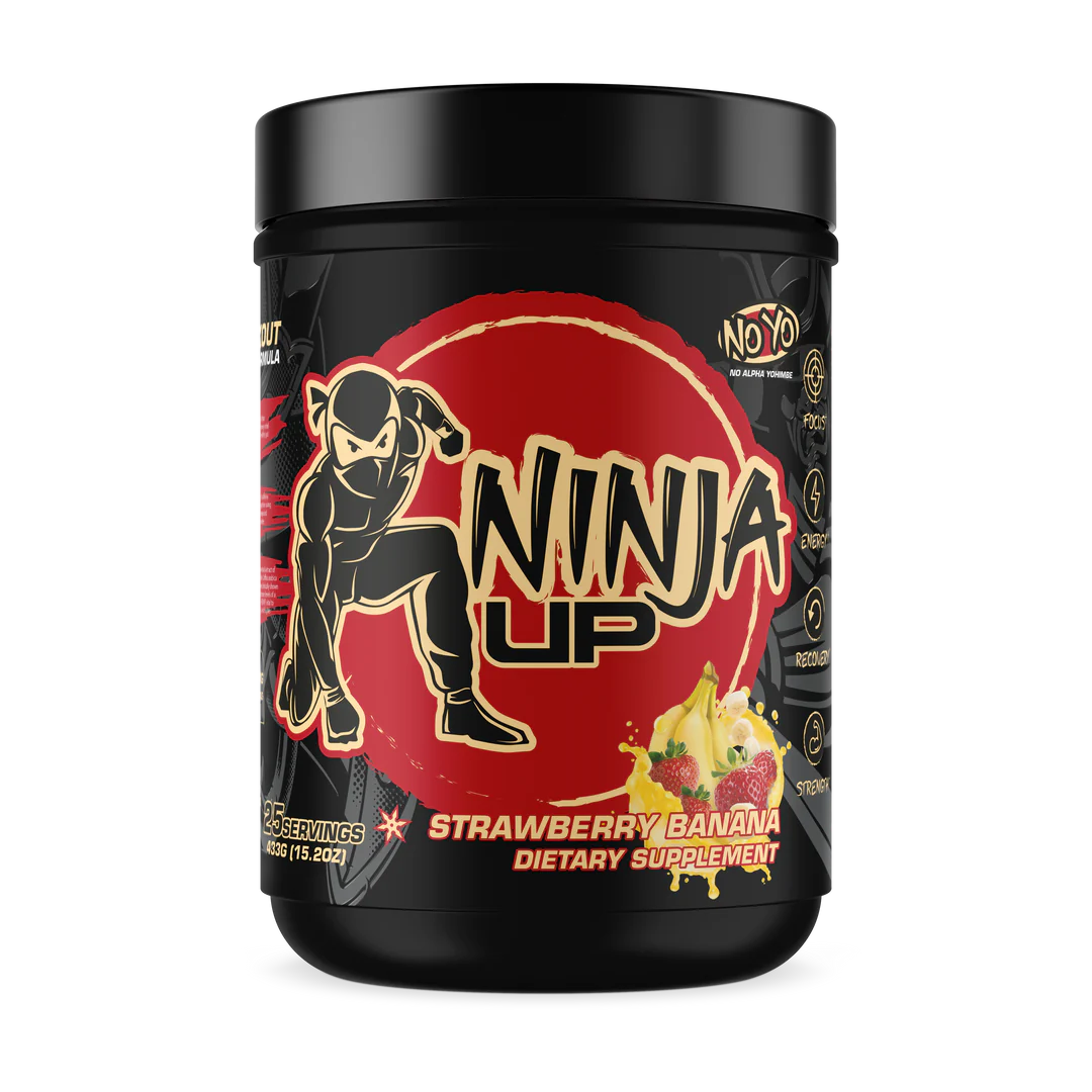 Ninja Up Pre-Workout No-Yo (Strawberry Banana)