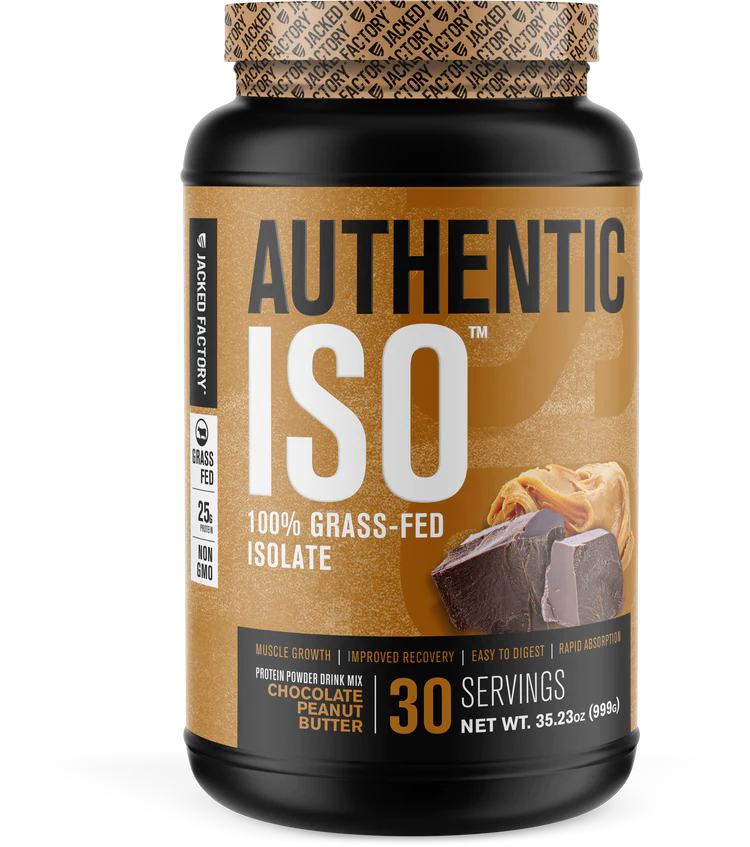 Jacked Factory Authentic Iso 2lbs (Chocolate Peanut Butter)