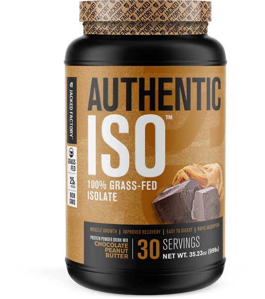 Jacked Factory Authentic Iso 2lbs (Chocolate Peanut Butter)
