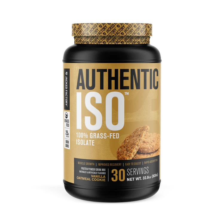 Jacked Factory Authentic Iso 2lbs (Vanilla Oatmeal Cookie)