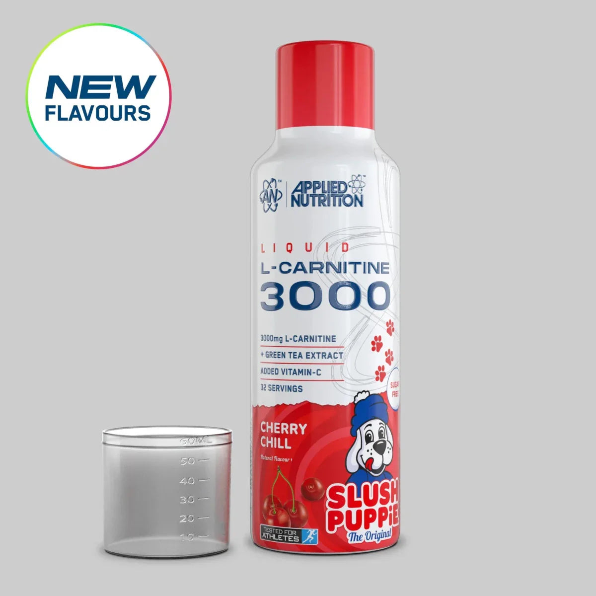 Applied Nutrition Liquid L-Carnitine 3000 (Slush Puppie Cherry Chill)