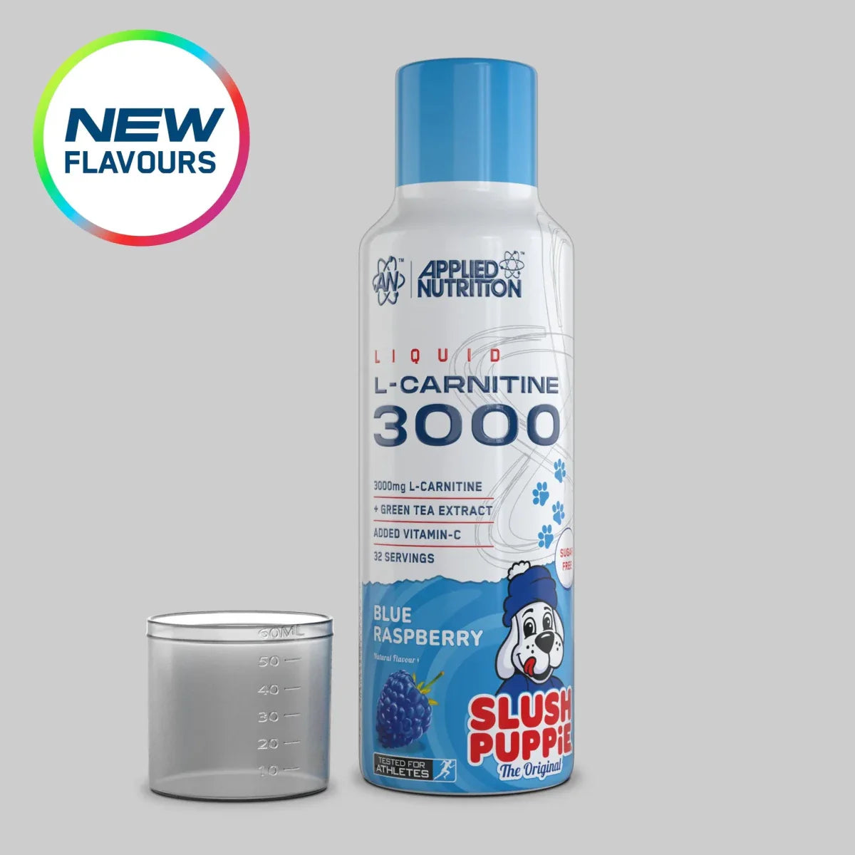 Applied Nutrition Liquid L-Carnitine 3000 (Slush Puppie Blue Raspberry)