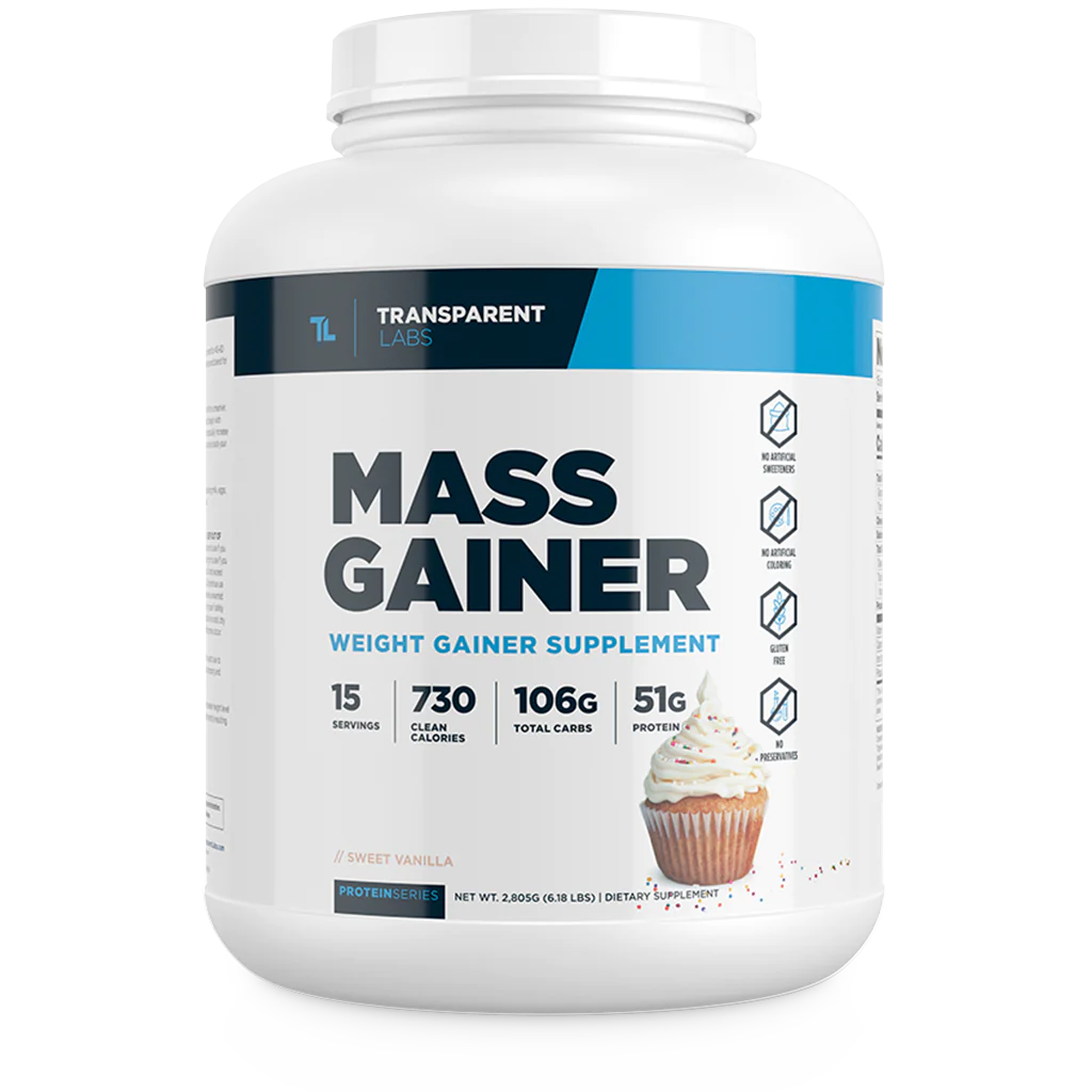 Transparent Labs Mass Gainer 6lbs (Sweet Vanilla)