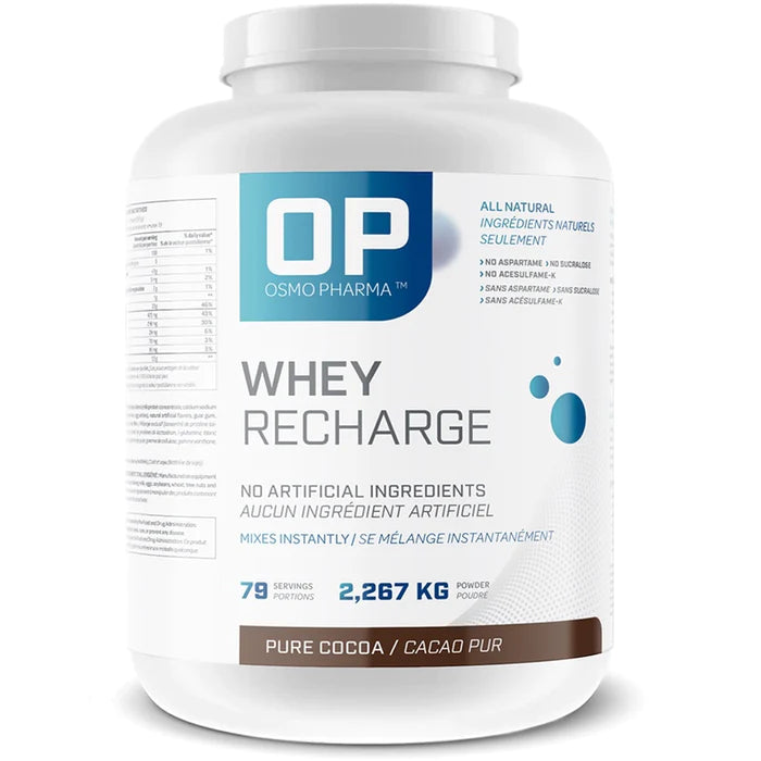 Osmo Pharma Whey Recharge 5lbs 79 Servings (Pure Cocoa)