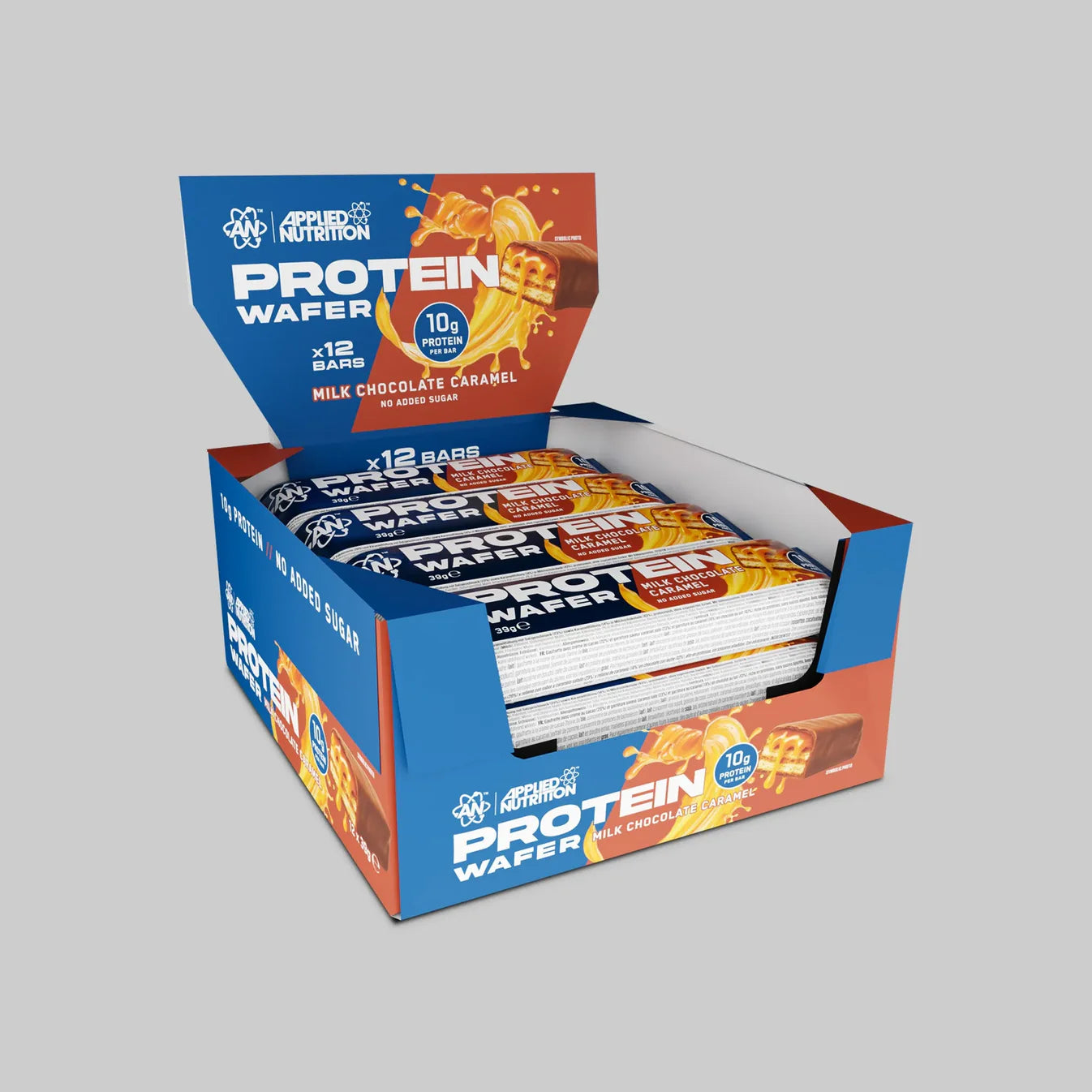 Applied Nutrition Protein Wafers BOX (Milk Chocolate Caramel)