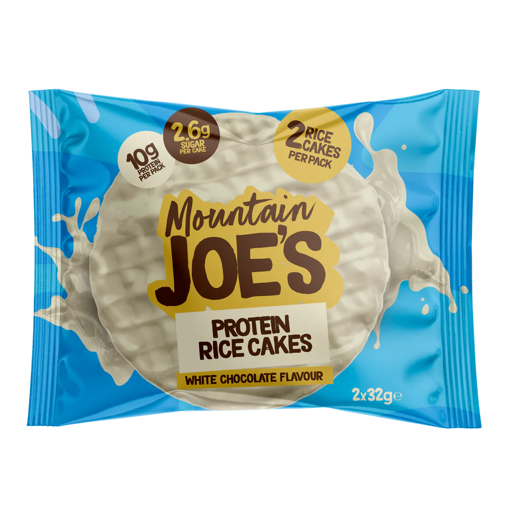 Mountain Joe's Protein Rice Cakes (White Chocolate)